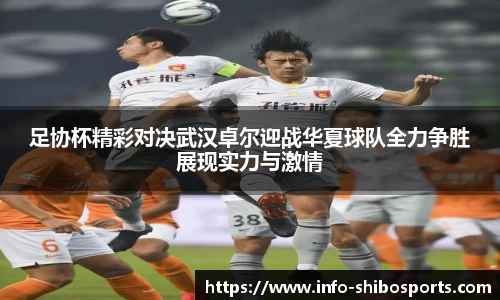 足协杯精彩对决武汉卓尔迎战华夏球队全力争胜展现实力与激情